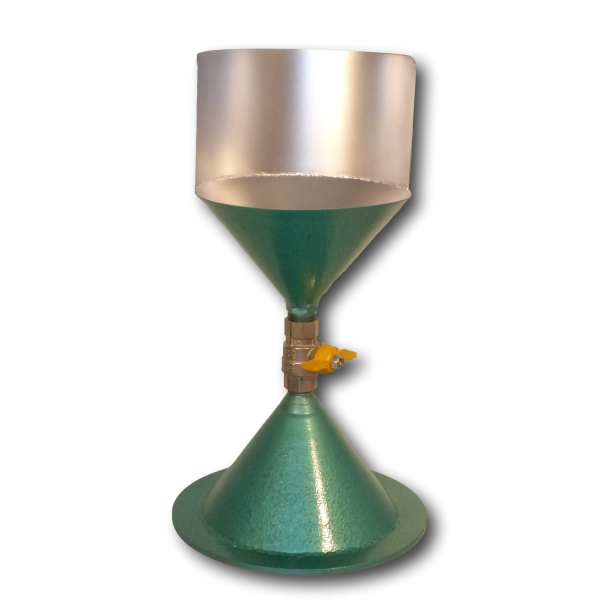 Density cone with wind Shield - 200mm
