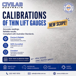 Calibration of thin lift gauge